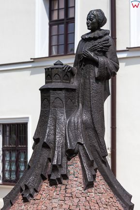 Brodnica, Pomnik Anny Wazowny. EU, PL, Kujaw-Pom.